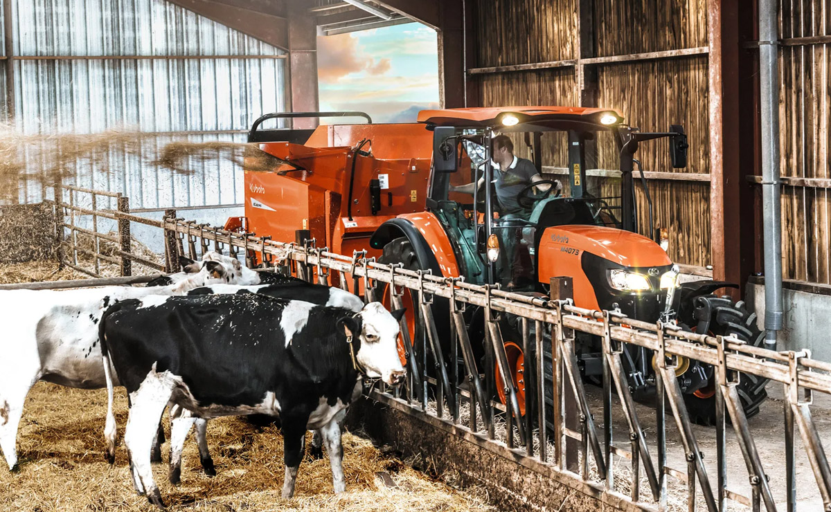 Kubota M4 - zwrotnośc