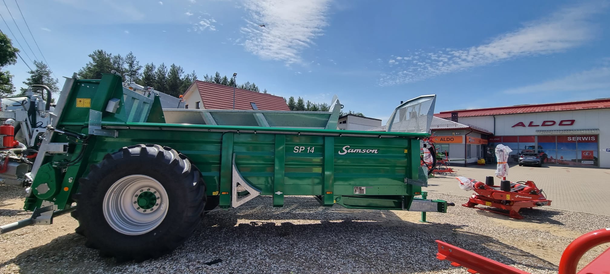 Rozrzutnik Samson SP 14 Muck Spreader