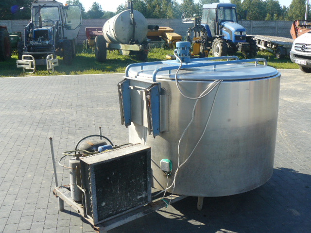 schładzalnik do mleka alfa-laval 800 l