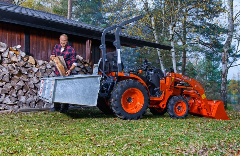 Zastosowanie miniciągników Kubota B1 