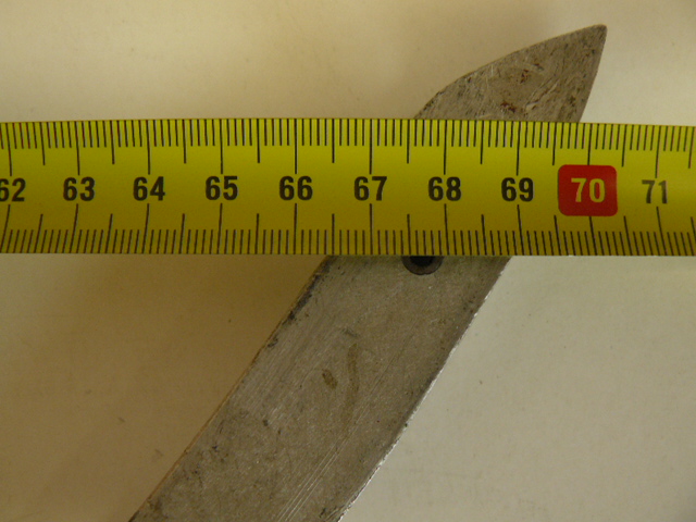 igła , iglica , aluminiowa do prasy claas markant 50,51 , nr. 808330