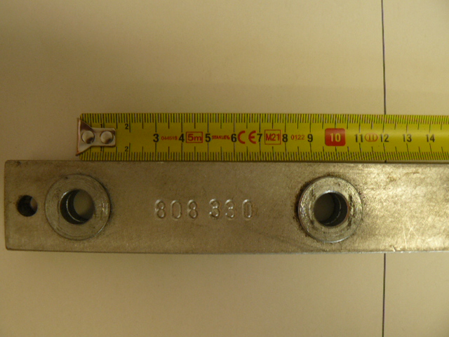 igła , iglica , aluminiowa do prasy claas markant 50,51 , nr. 808330