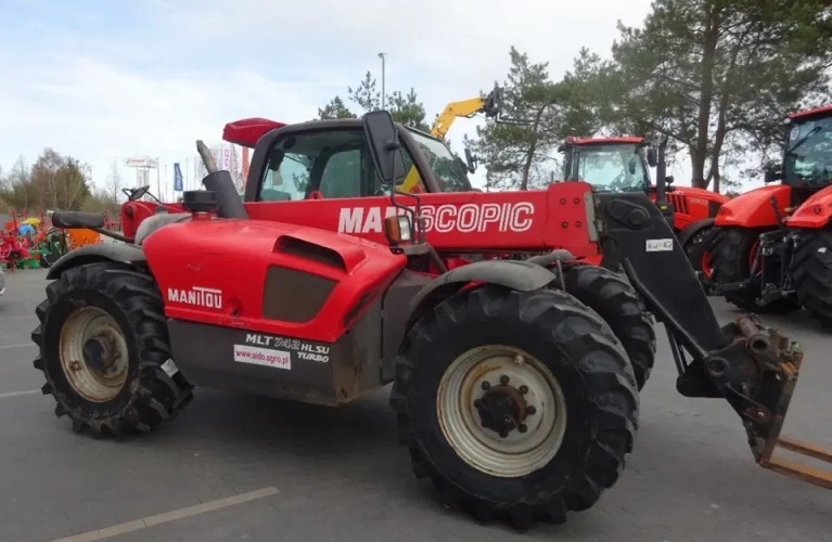 ładowarka teleskopowa manitou mlt 742 hlsu ełk
