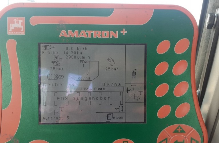 siewnik punktowy amazone model edx 6000tc