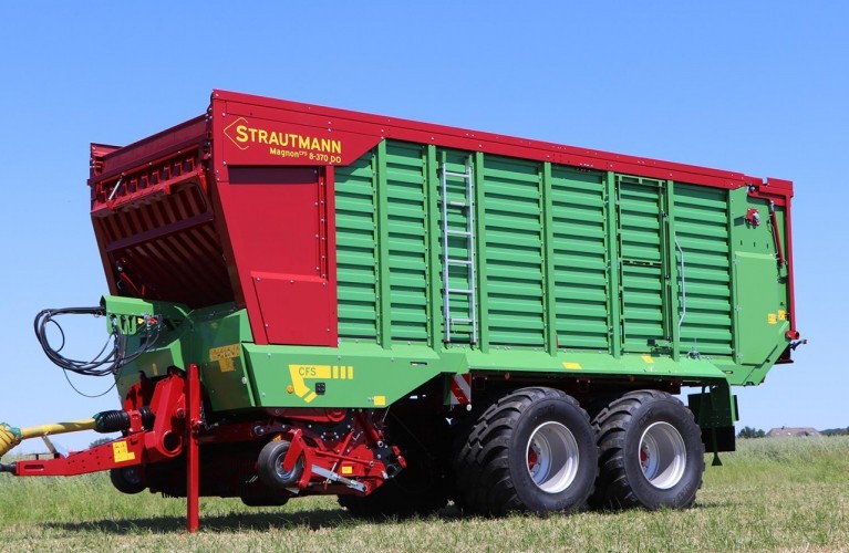 Przyczepa samozbierająca Strautmann Magnon