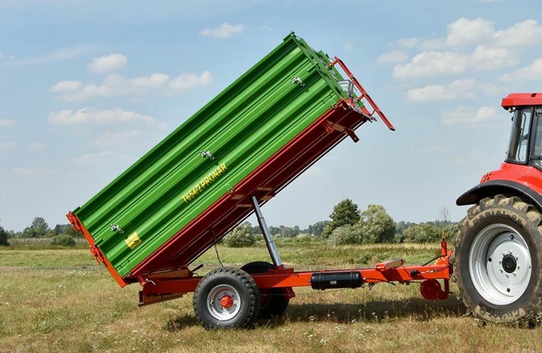 Przyczepa jednosiowa Pronar T654/2