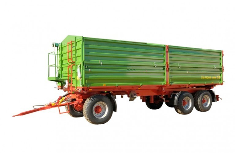 Przyczepa trzyosiowa Pronar T780