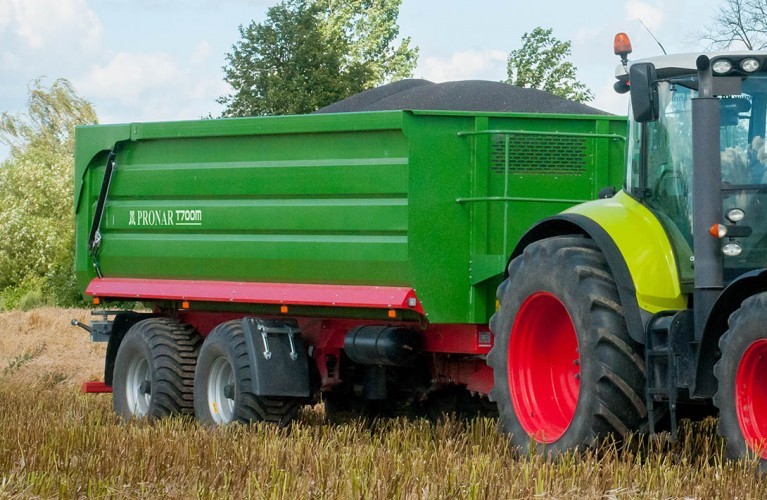 Przyczepa skorupowa Pronar T700M