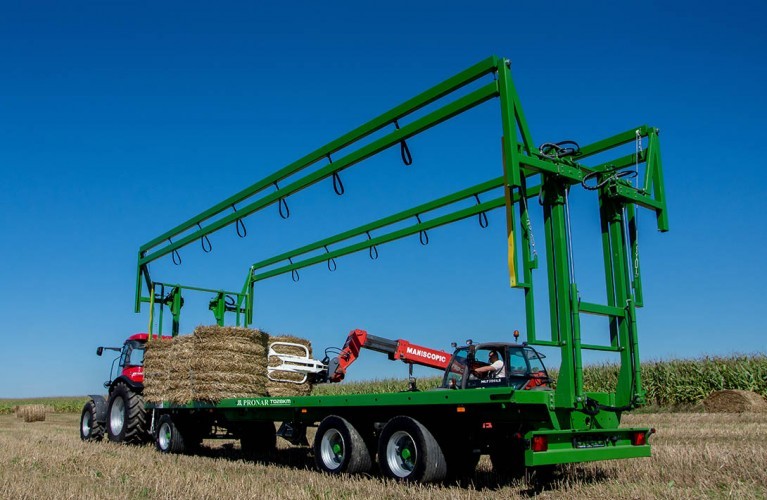 Pronar przyczepa belowa T028KM