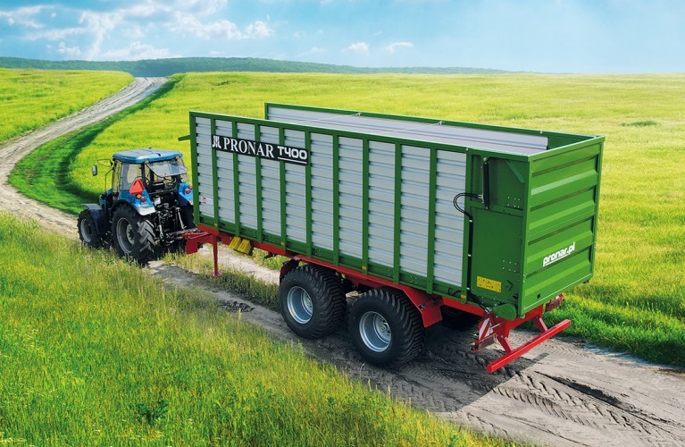 Przyczepa objętościowa Pronar T400