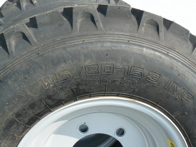 koła , koło kpl. 11,5/80 r15.3