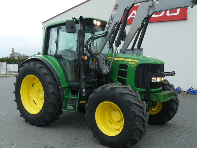 ciągnik rolniczy john deere 6430 premium z ładowaczem mx t12