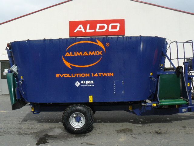 wóz paszowy alimamix evo 14 twin demo