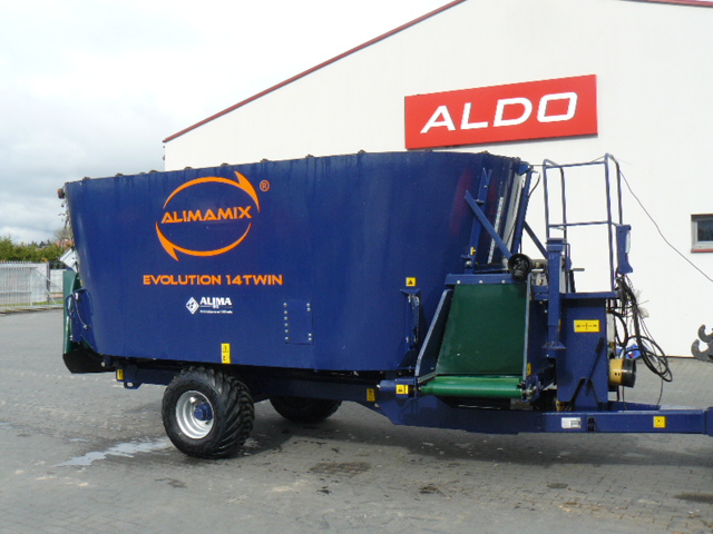 wóz paszowy alimamix evo 14 twin demo