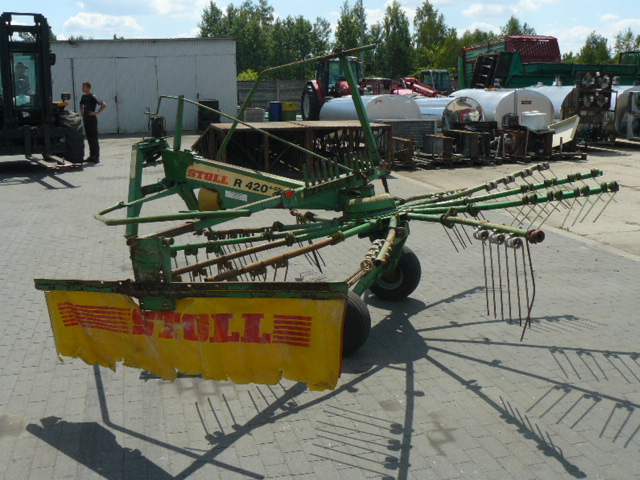 zgrabiarka do siana stoll 420