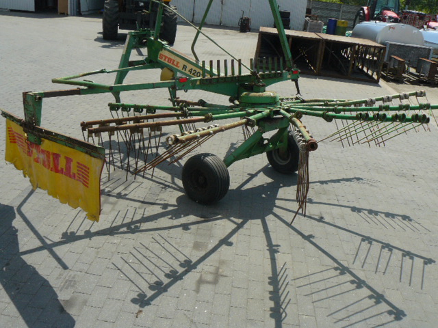 zgrabiarka do siana stoll 420