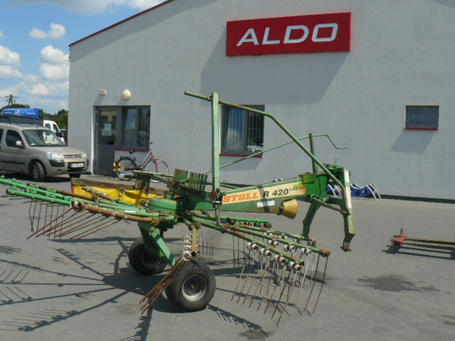 zgrabiarka do siana stoll 420