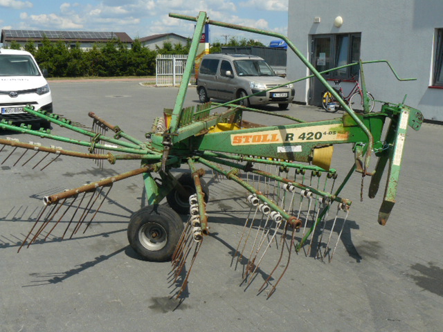zgrabiarka do siana stoll 420