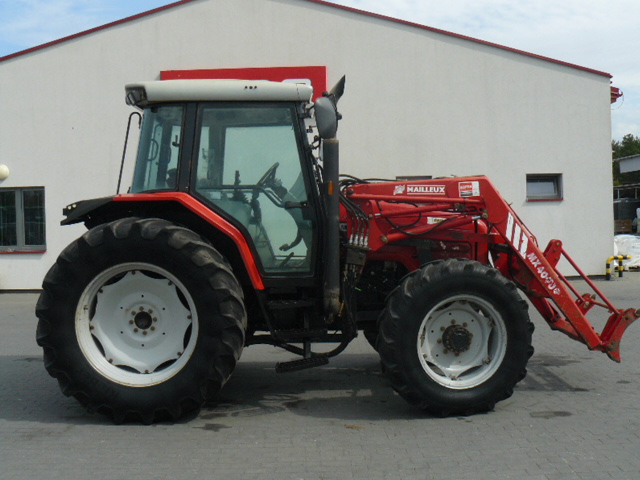 ciągnik  massey ferguson 6265 z ładowaczem mx