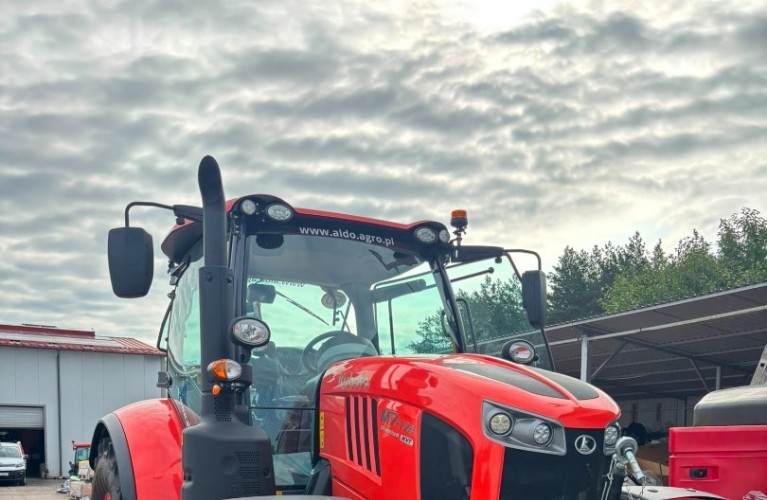 ciągnik rolniczy kubota m7173kvt