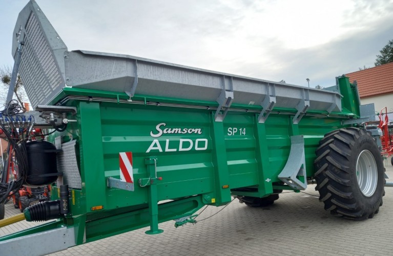 rozrzutnik obornika samson sp 14 muck spreader