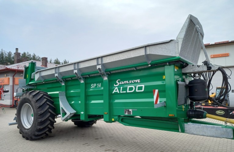 rozrzutnik obornika samson sp 14 muck spreader