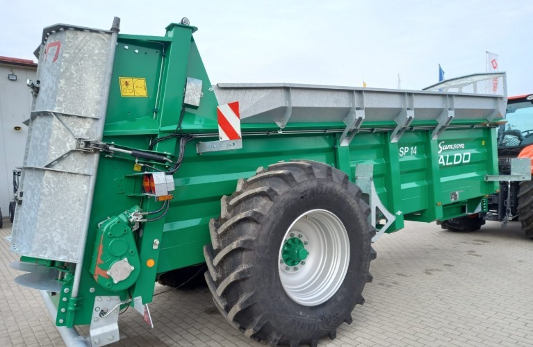 rozrzutnik obornika samson sp 14 muck spreader