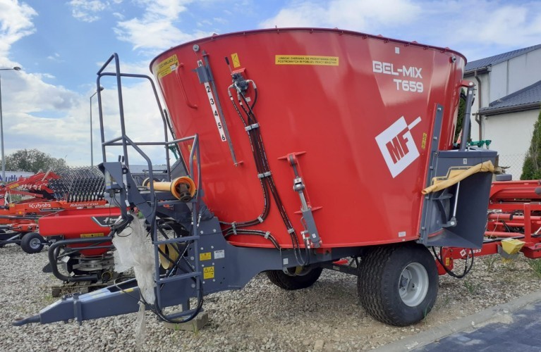 wóz paszowy metal-fach t659 belmix 10m3