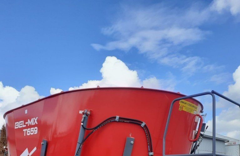 wóz paszowy metal-fach t659 belmix 10m3