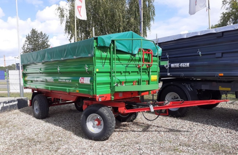 przyczepa dwuosiowa t653/2