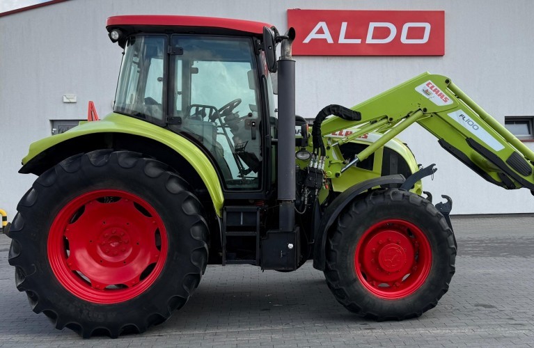 ciągnik rolniczy claas arion 510 – 115 km, z ładowaczem fl100 i bogatym wyposażeniem