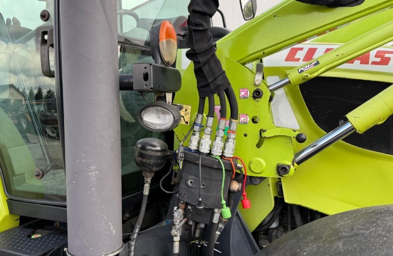 ciągnik rolniczy claas arion 510 – 115 km, z ładowaczem fl100 i bogatym wyposażeniem