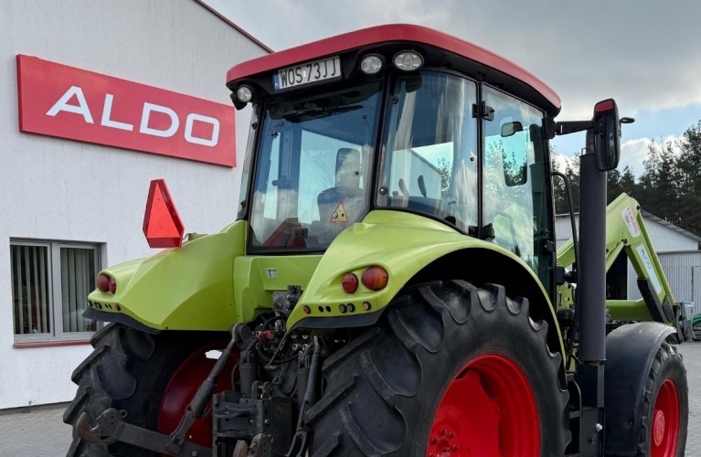 ciągnik rolniczy claas arion 510 – 115 km, z ładowaczem fl100 i bogatym wyposażeniem