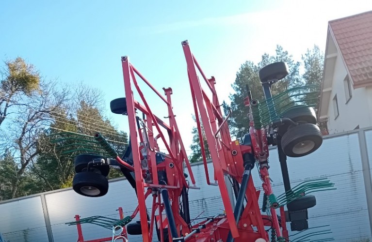 zgrabiarka 2 karuzelowa kverneland 9584c