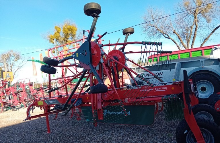 zgrabiarka 2 karuzelowa kverneland 9584c