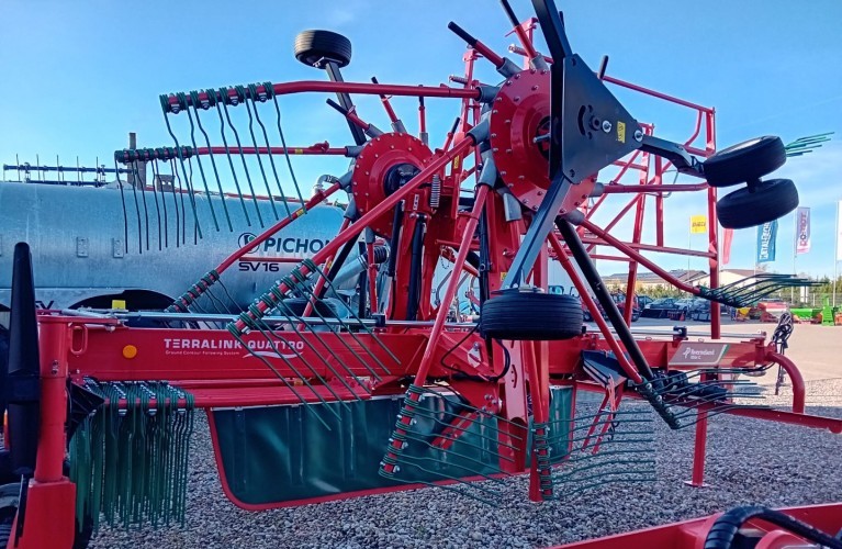 zgrabiarka 2 karuzelowa kverneland 9584c