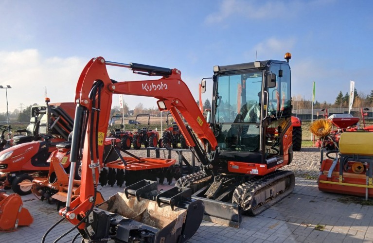 koparka gąsienicowa kubota kx027-4 gl hi