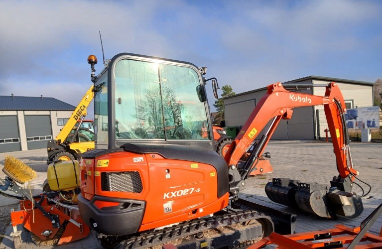 koparka gąsienicowa kubota kx027-4 gl hi