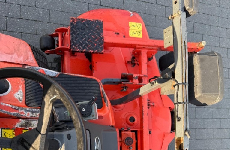 kubota f 2560 - profesjonalna kosiarka samojezdna – koszenie ze zbiorem pokosu i wysokim wysypem!