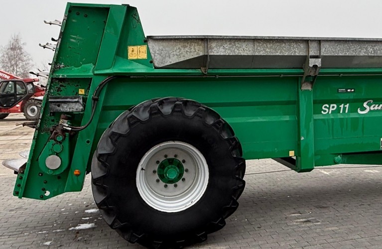 🚜 rozrzutnik obornika samson sp11 – 11 m³ | marka-pionier | gotowy do pracy! 🚜