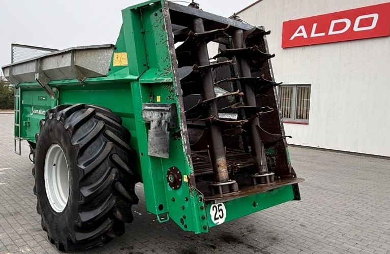 🚜 rozrzutnik obornika samson sp11 – 11 m³ | marka-pionier | gotowy do pracy! 🚜