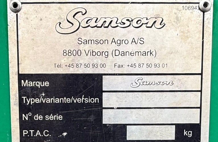 🚜 rozrzutnik obornika samson sp11 – 11 m³ | marka-pionier | gotowy do pracy! 🚜