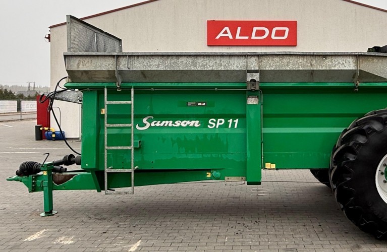 🚜 rozrzutnik obornika samson sp11 – 11 m³ | marka-pionier | gotowy do pracy! 🚜