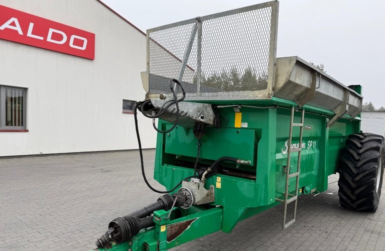 🚜 rozrzutnik obornika samson sp11 – 11 m³ | marka-pionier | gotowy do pracy! 🚜