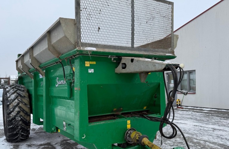 rozrzutnik obornika samson sp15 – 15 m³ | marka-pionier | gotowy do pracy!