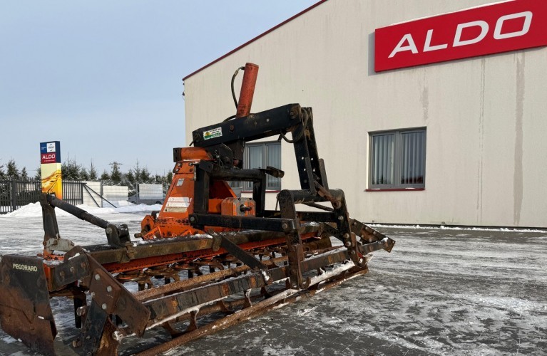 brona wirnikowa pegoraro – 3,0 m | wał rurowy | hydropak | gotowa do pracy!