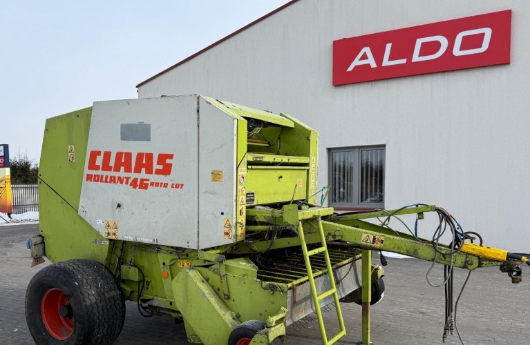 prasa walcowa claas rollant 46 roto cut – rotor | noże | siatka + sznurek