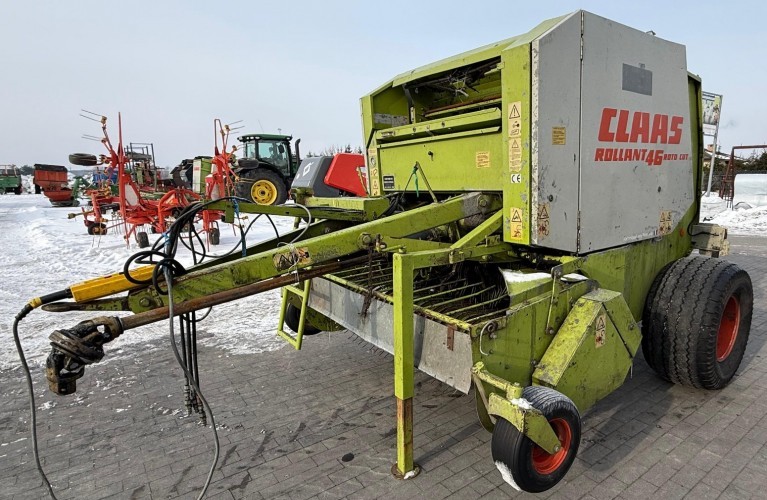 prasa walcowa claas rollant 46 roto cut – rotor | noże | siatka + sznurek
