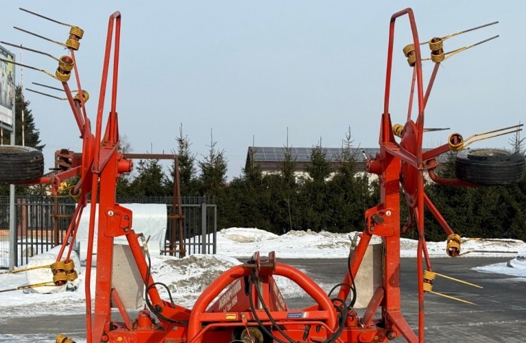 przetrząsacz agram jet fan 554 – 5,4 m | 4 wirniki | bardzo dobry stan