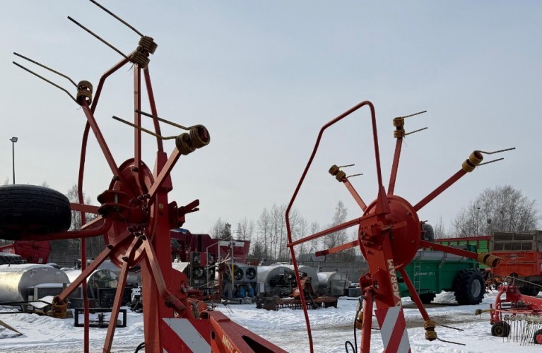 przetrząsacz agram jet fan 554 – 5,4 m | 4 wirniki | bardzo dobry stan